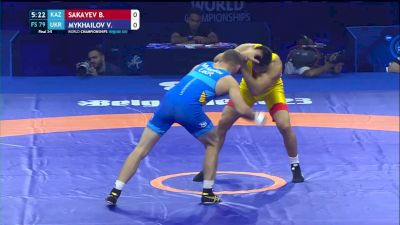 79 kg Final 3-5 - Bolat Sakayev, Kazakhstan vs Vasyl Mykhailov, Ukraine