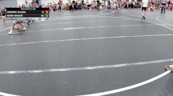 80 lbs Round 1 (6 Team) - Kevin Wojcik, Wrecking Crew vs Andrew Allena, Yale Street