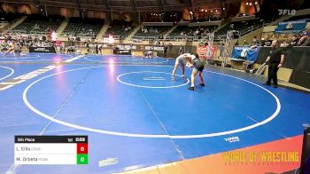 115 lbs 5th Place - Legend Ellis, Coweta Tiger Wrestling vs Matthew Orbeta, Poway Elite