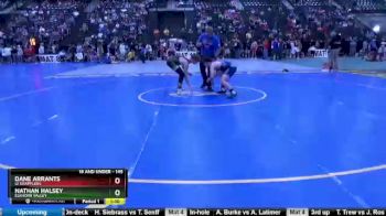 145 lbs Champ. Round 1 - Nathan Halsey, Elkhorn Valley vs Dane Arrants, GI Grapplers