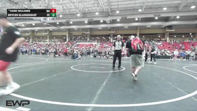 82 lbs Quarterfinal - Kane Williams, Maize vs Brycen Blankenship, Pittsburg