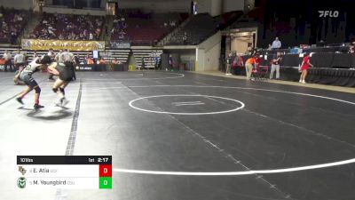 101 lbs Round Of 16 - Emily Atia, Central Florida (W) vs Madalyn Youngbird, Colorado State (W)