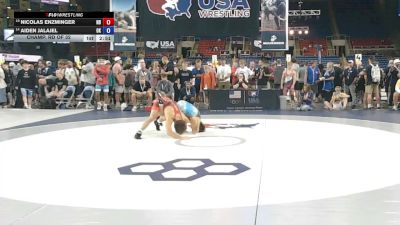126 lbs Champ. Rd Of 32 - Nicolas Enzminger, North Dakota vs Aiden Jalajel, Oklahoma