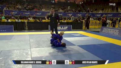 Ares Dylan Duarte vs Sulaiman Marc S. Siddiqi 2026 Pan Kids Jiu-Jitsu IBJJF Championship