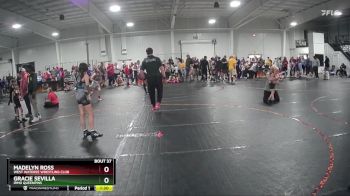 105/115 Round 2 - Gracie Sevilla, Irmo QueenPins vs Madelyn Ross, West Wateree Wrestling Club