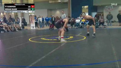 175 lbs Keegan Rager, Sheridan vs Ty Schepens, Sidney / Fairview