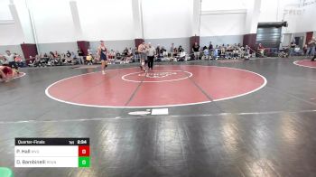 165 lbs Quarterfinal - Dominic Bambinelli, RoundtreeNess vs Peyton Hall, West Virginia