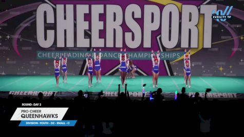 Pro Cheer - QueenHawks [2024 L1 Youth - D2 - Small - C Day 2] 2024 CHEERSPORT National All Star Cheerleading Championship