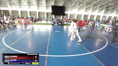 157 lbs Quarterfinals (8 Team) - Isiah Conner, Oregon vs Noah Szwed, Michigan