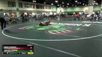 126 lbs Round 5 (6 Team) - Lincoln Cooper, Fight Barn WC vs Diego Stropko, Austintown Fitch Falcons