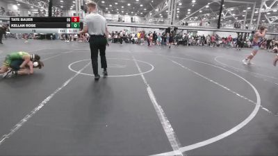 76 lbs Round 7 (10 Team) - Kellan Rose, Edge Wrestling vs Tate Bauer, Ohio Gold