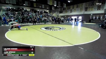 113 lbs Champ. Round 2 - Luke Spinale, Saint Francis vs Leland Hodges, Indio