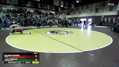 113 lbs Champ. Round 2 - Luke Spinale, Saint Francis vs Leland Hodges, Indio