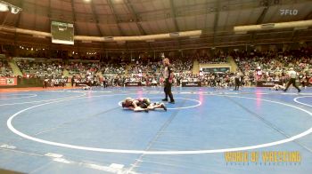 55 lbs Round Of 32 - Logan Schulz, Hammer Time Wrestling Academy vs Westen Davis, Oak Glen