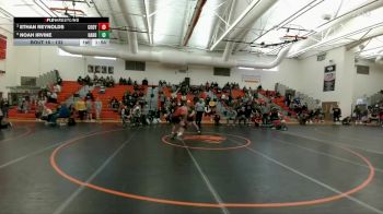 132 lbs Quarterfinal - Ethan Reynolds, Huntley Project (Worden) vs Noah Irvine, Lander Valley