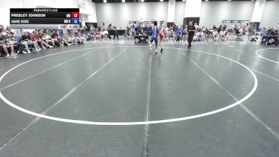 138 lbs Presley Johnson, Missouri vs Jake Kos, Minnesota Red