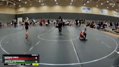 76 lbs Round 6 (10 Team) - Nathan Cagle, Irontide vs Griffin Doroshenko, Mat Assassins