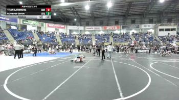49 lbs Final - Titan Larimore, Dove Creek WC vs Korban Grant, Athlos Wrestling