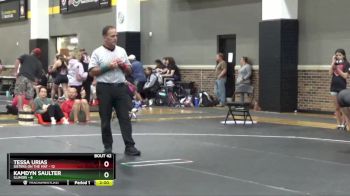118 lbs Round 6 (16 Team) - Kamdyn Saulter, Illinois vs Tessa Urias, Sisters On The Mat
