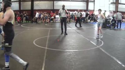 86 lbs Semifinal - Harrison Osborne, Unattached vs Trey Ortman, CRWA