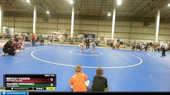 92 lbs 2nd Place Match - Bentley Maddox, Brothers Of Steel vs Madden Hernandez, Team Sublime