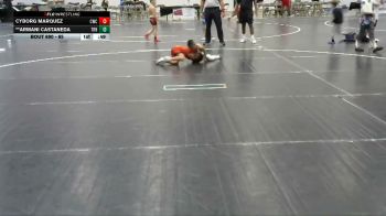 65 lbs 1st Place Match - **Armani Castaneda, Top Rank Hammers vs Cyborg Marquez, Cowboy Wrestling Club