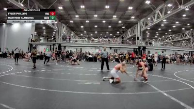 144 lbs Round 2 (6 Team) - Tyler Phillips, Viking WC vs Matthew Almedina, Mat Assassins Black