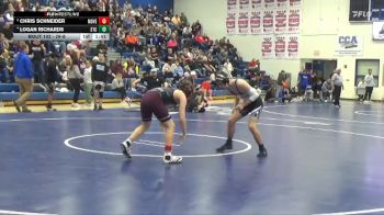 JV-8 lbs Round 2 - Chris Schneider, Mount Vernon vs Logan Richards, South Tama County