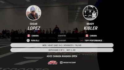 Brady Kibler vs Edgar Lopez 2025 ADCC Niagara Open