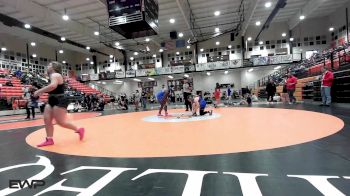 170 lbs Final - Kierra Brown, Sapulpa High School Girls vs Jocelyn Miller, Pryor MS Girls