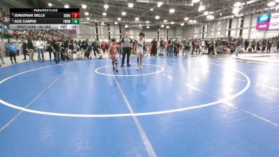 120 lbs Cons. Semis - Declan Jones, Ascend Wrestling Academy vs Deion Flores, Othello Wrestling Club