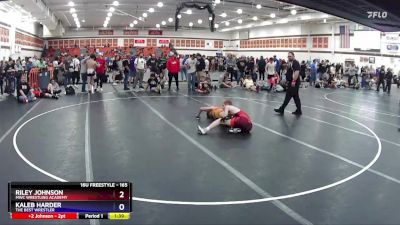 165 lbs Semifinal - Riley Johnson, MWC Wrestling Academy vs Kaleb Harder, The Best Wrestler