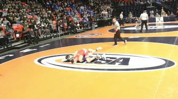 1A 132 lbs Semifinal - Landon Blanton, Sterling (Newman Central Catholic) vs Max Philpot, Vandalia