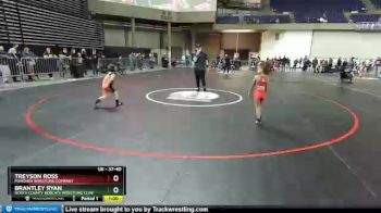 37-40 lbs Quarterfinal - Treyson Ross, Punisher Wrestling Company vs Brantley Ryan, North County Bobcats Wrestling Club