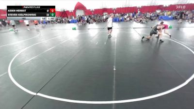 165 lbs Quarters & Wb (16 Team) - Aiden Herbst, Buffalo vs Steven Kielpikowski, Denmark