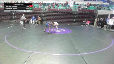 113 lbs Consi Of 4 - Wayne Felder, Edisto vs Derrick Isaac, Cheraw