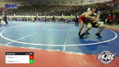 285 lbs Round Of 16 - Tripp Dodson, Elgin Wrestling vs Thor Danner, Woodward Youth Wrestling