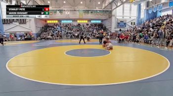 165 lbs Cons. Semi - Stanley Pete, Laurel H S vs Jason Hughart, William Penn H.S.