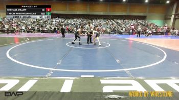 80 lbs Round Of 32 - Michael Dillon, The Club vs Tyson Anes-Rodrigues, Rose City Alliance