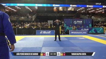 Tainan Dalpra Costa vs João Pedro Menezes De Barros 2025 Pan Jiu Jitsu IBJJF Championship