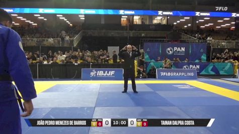 Tainan Dalpra Costa vs João Pedro Menezes De Barros 2025 Pan Jiu Jitsu IBJJF Championship