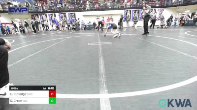 64 lbs Round Of 16 - Easton Rutledge, Choctaw Ironman Youth Wrestling vs Gus Green, Tuttle Wrestling Club