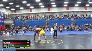 220 lbs Round 4 (4 Team) - JD Duval, Social Circle vs Brad Simmons, Mcminn Co.