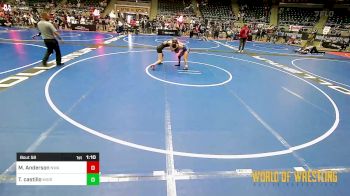 100 lbs Semifinal - Mia Anderson, Nebraska Wrestling Academy vs TATIANNA Castillo, MIGRTC