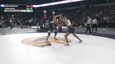 157 lbs Consi Of 32 #2 - Siris Bradshaw, Skyline (OS) vs Cason Wiles, Frontier (CS)