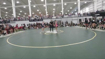105 lbs JaLeia Mitchell, Ohio Blue vs Ella Neibert, Indiana Gold
