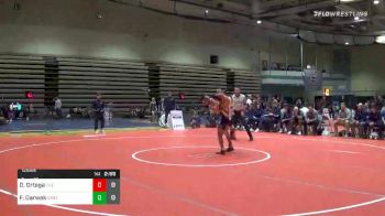 Prelims - Dan Ortega, The College Of Nj vs Frank Darwak, Castleton