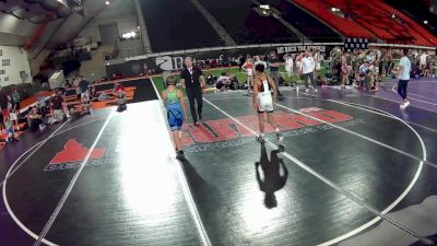 101 lbs Manny Novelli, Alaska 1 14U Boys vs Kade Halgren, Utah 14U Boys