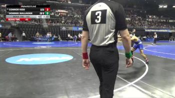 133 lbs Quarterfinal - Connor Kidd, Luther vs Dominik Mallinder, Wis.-Whitewater