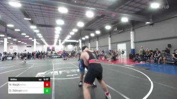 190 lbs Rr Rnd 3 - Nathan Ralph, Manu vs Dean Zolman, Sanderson Wrestling Academy